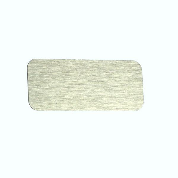 STK-AESB10-SG-1080 Aluminium Badge Blank