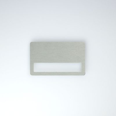 STK-AWL12-SG-01-1080 Aluminium Window Badge Face