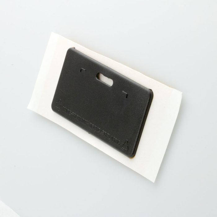 73x35mm Aluminium Window Badge Back - Image 2